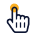finger point icon